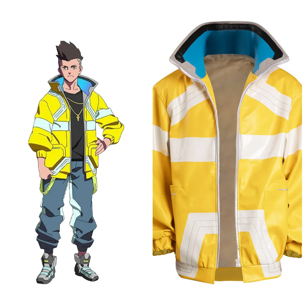Cyberpunk: Edgerunners - David Cosplay Costume Jacket Coat Outfits Halloween Carnival Suit