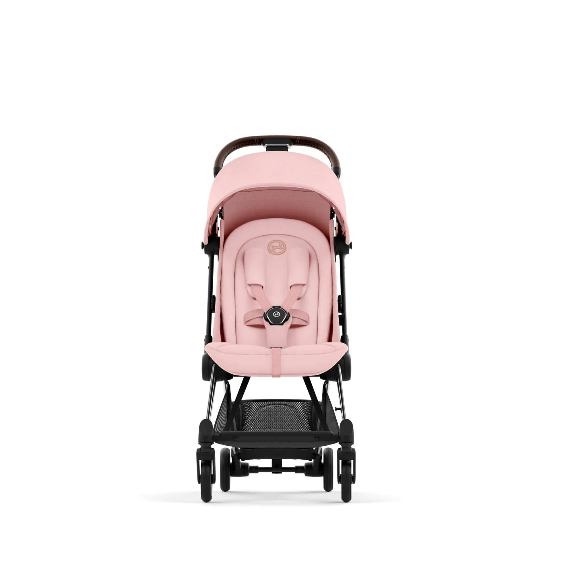 Cybex COYA Stroller - Chrome/Peach Pink