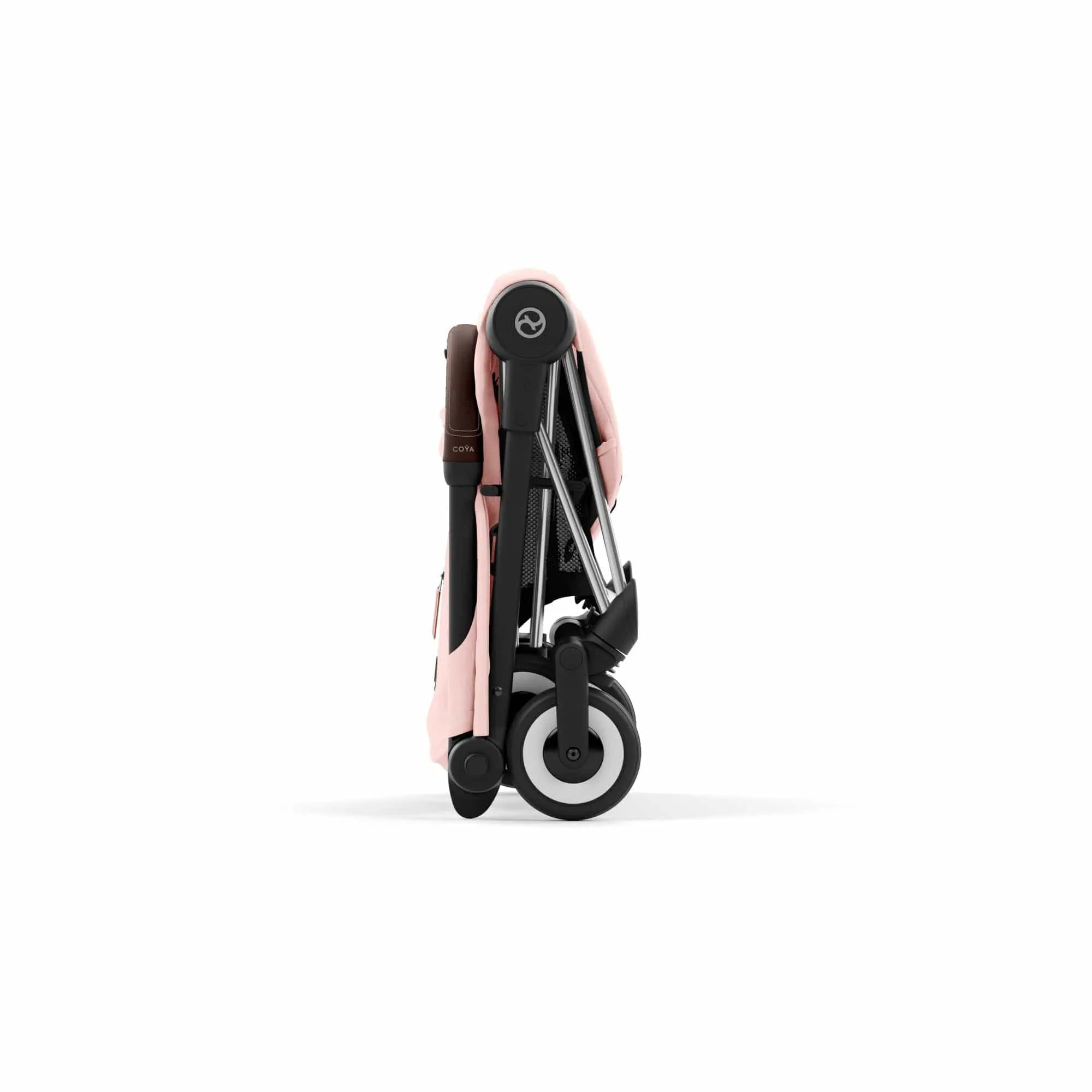 Cybex COYA Stroller - Chrome/Peach Pink