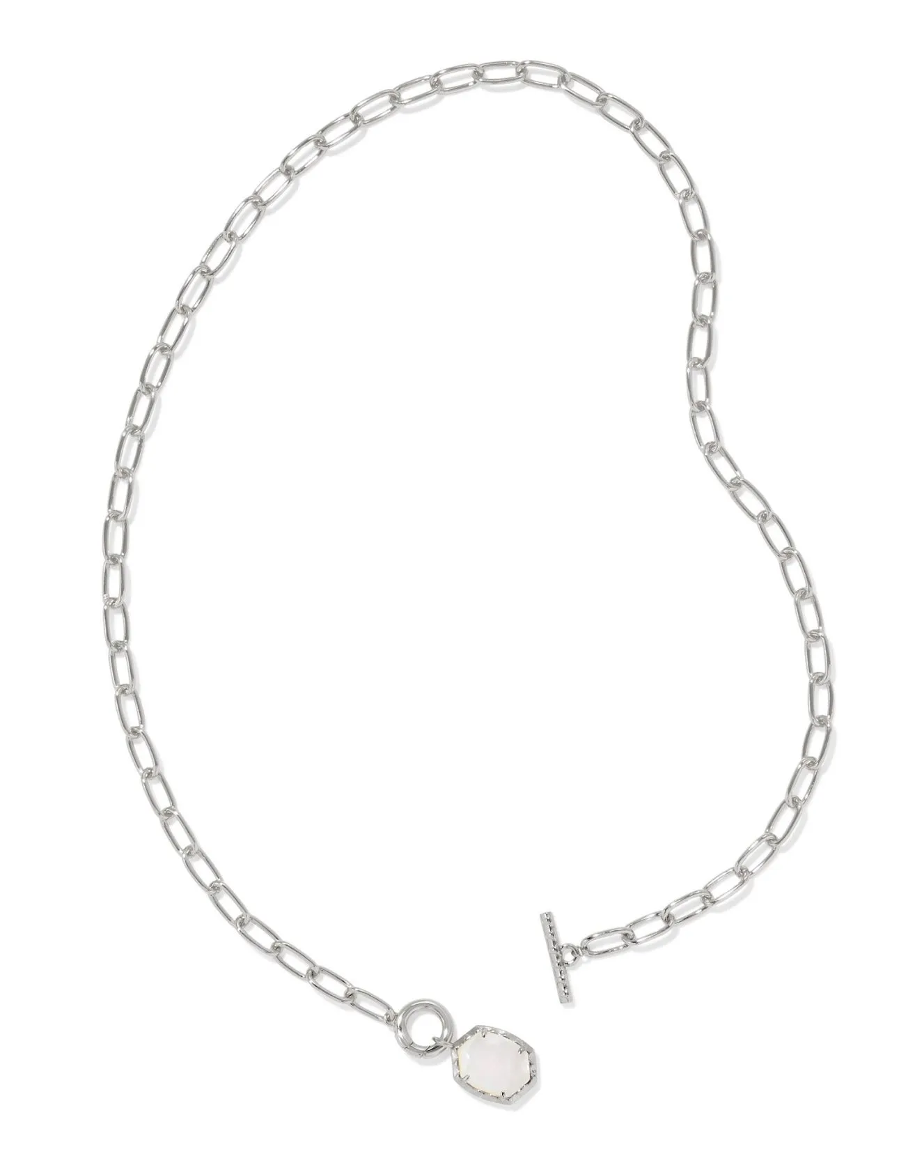 Daphne Link Chain - Silver Ivory MOP