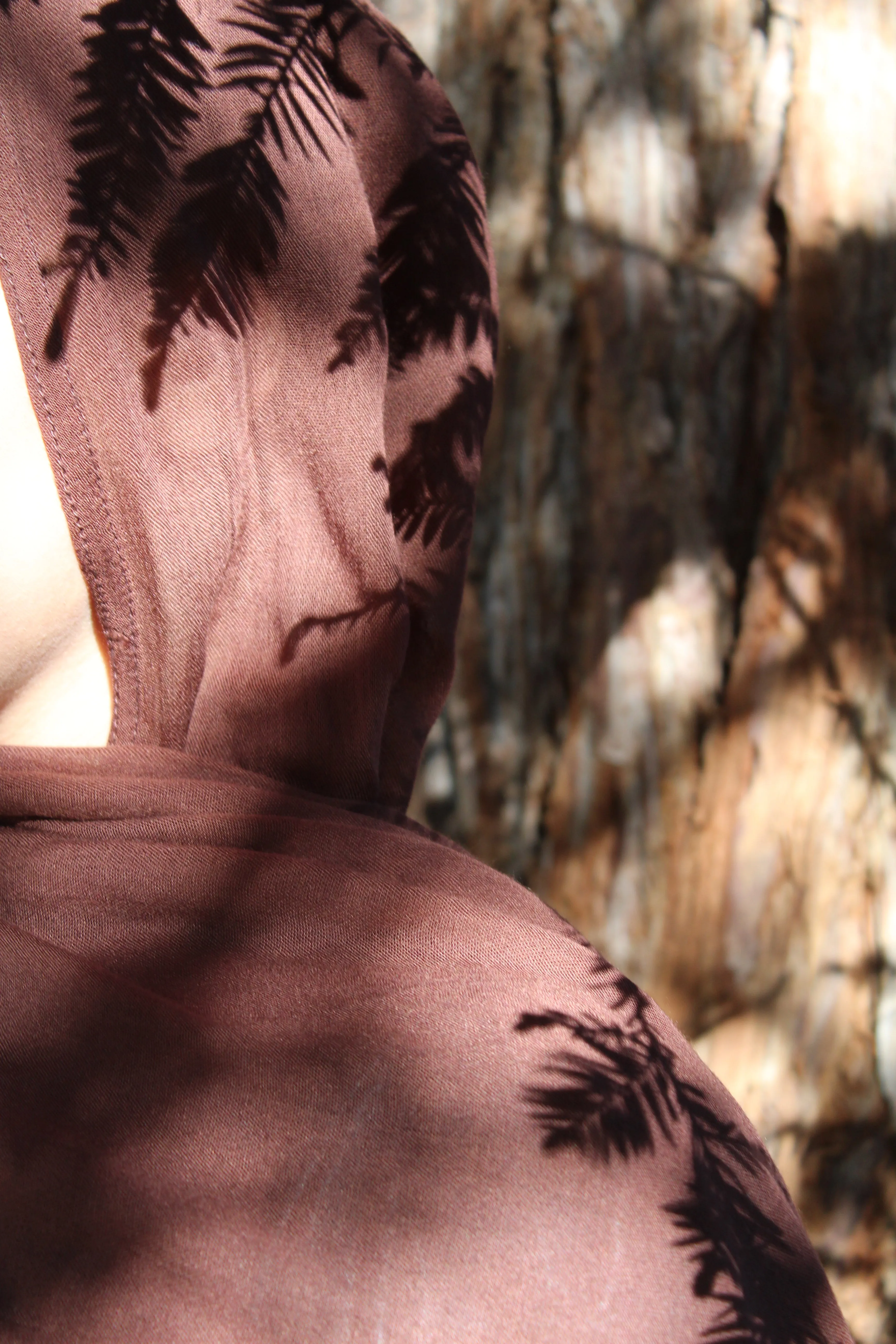 Date Brown Scarf