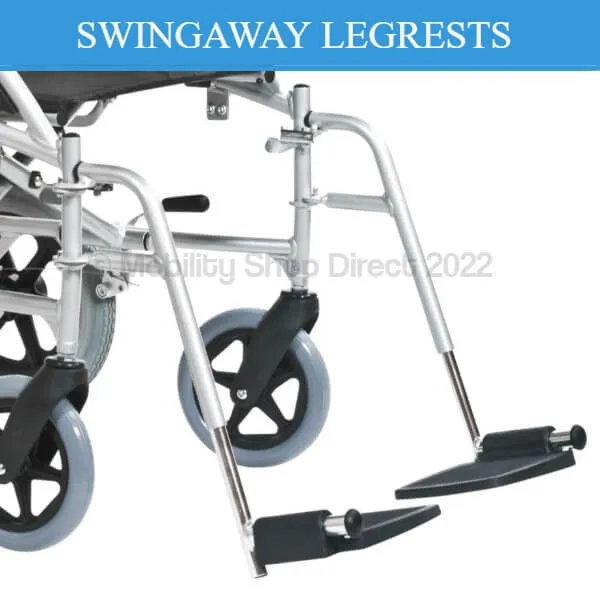 DAYS Swift Ultra Lightweight Compact Portable Wheelchair