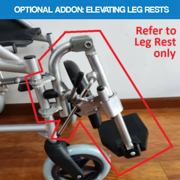 DAYS Swift Ultra Lightweight Compact Portable Wheelchair