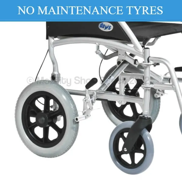 DAYS Swift Ultra Lightweight Compact Portable Wheelchair
