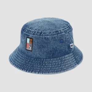 DC Raver Bucket Hat Dark Indigo