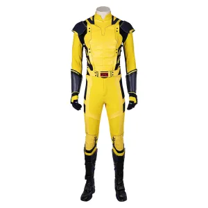 Deadpool&Wolverine Wolverine Yellow Combat Jumpsuit Cosplay Costume Outfits Halloween Carnival Suit