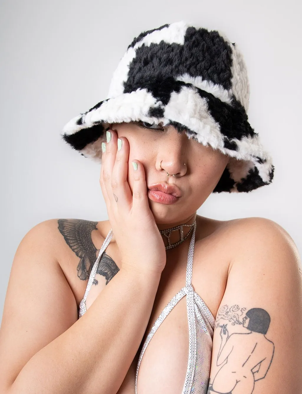 DELILAH FUZZY HAT