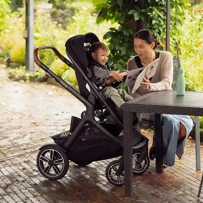 DEMI Next Stroller with Rider Board - Caviar