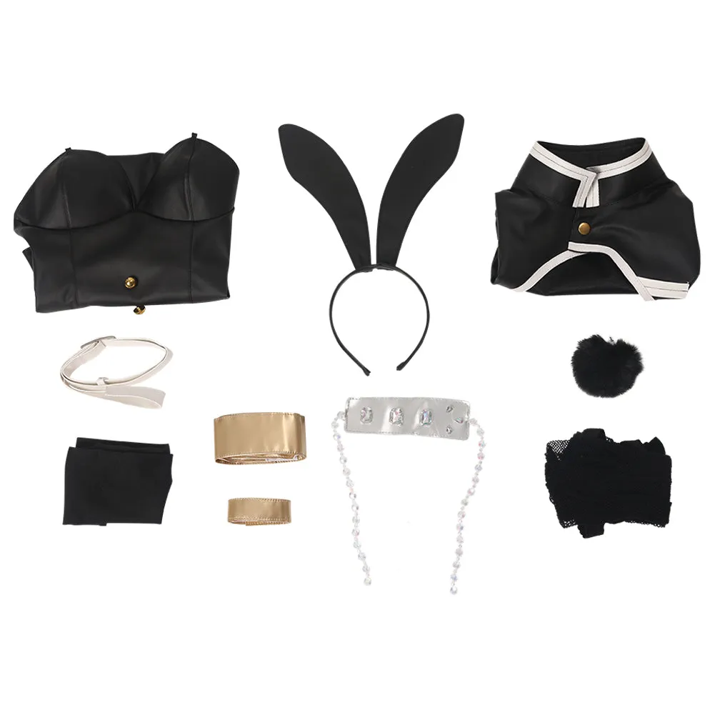 Demon Slayer Uzui Tengen Cosplay Costume Bunny Girl Jumpsuit Outfits Halloween Carnival Suit