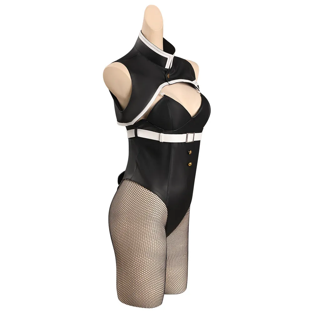 Demon Slayer Uzui Tengen Cosplay Costume Bunny Girl Jumpsuit Outfits Halloween Carnival Suit