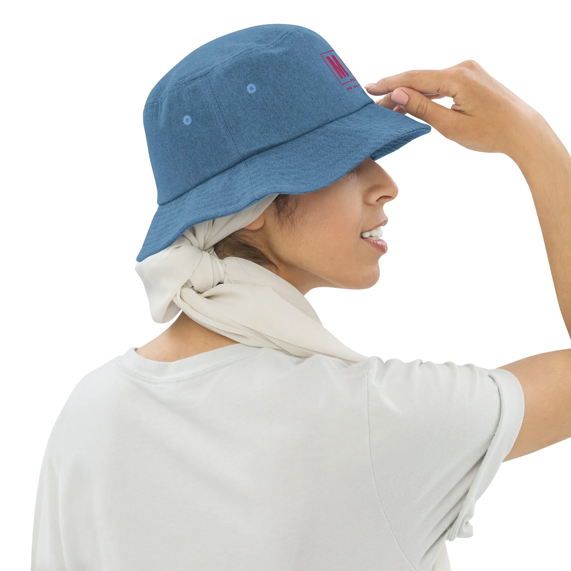 Denim bucket Hat- Unisex