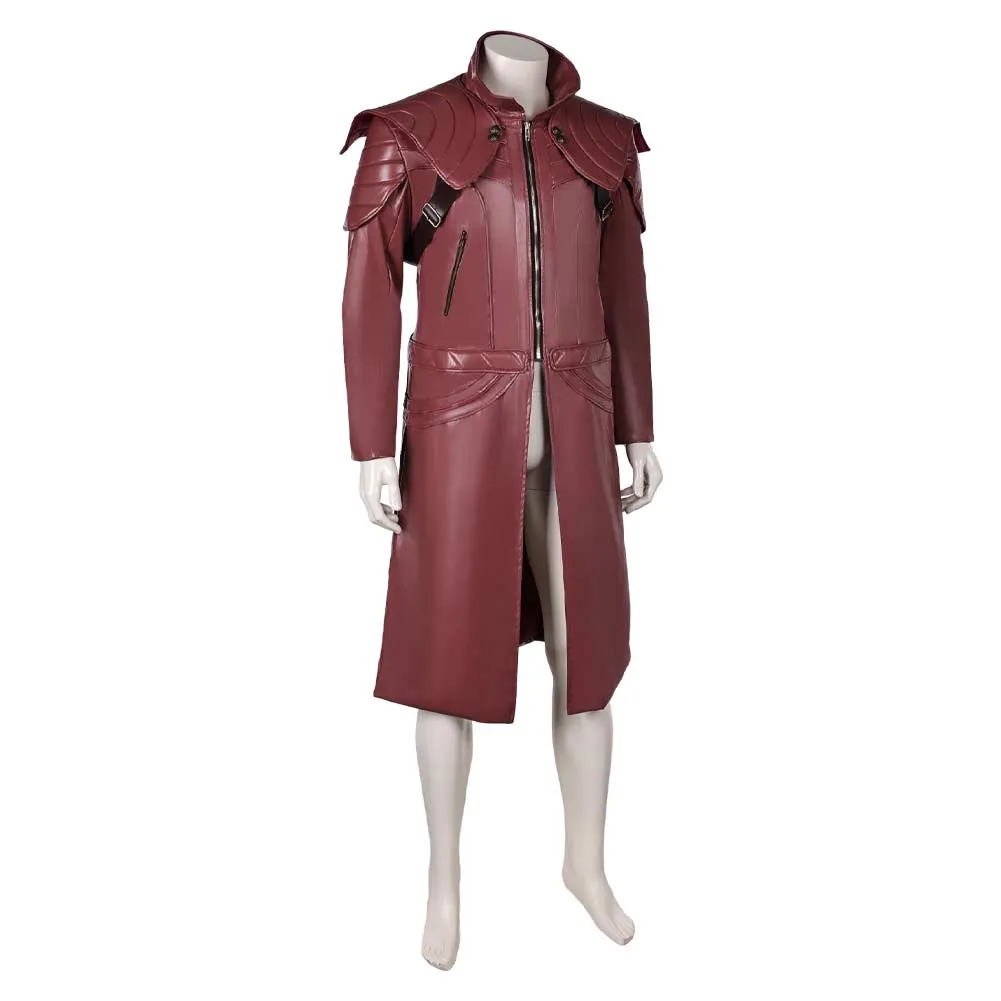 Devil May Cry 5 Dante Red Coat Cosplay Costume Outfits Halloween Carnival
