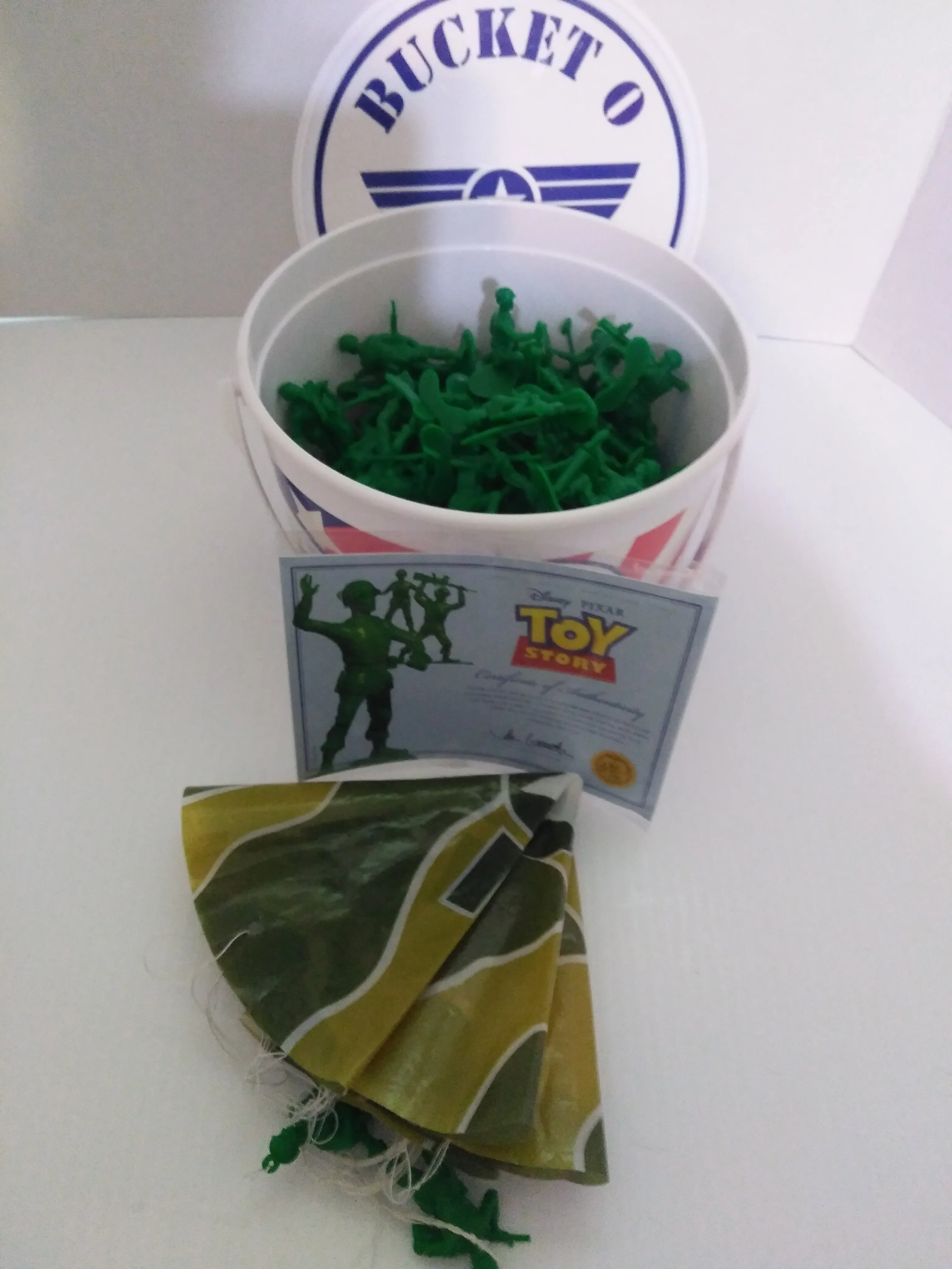 Disney Bucket Of Soldier's With COA