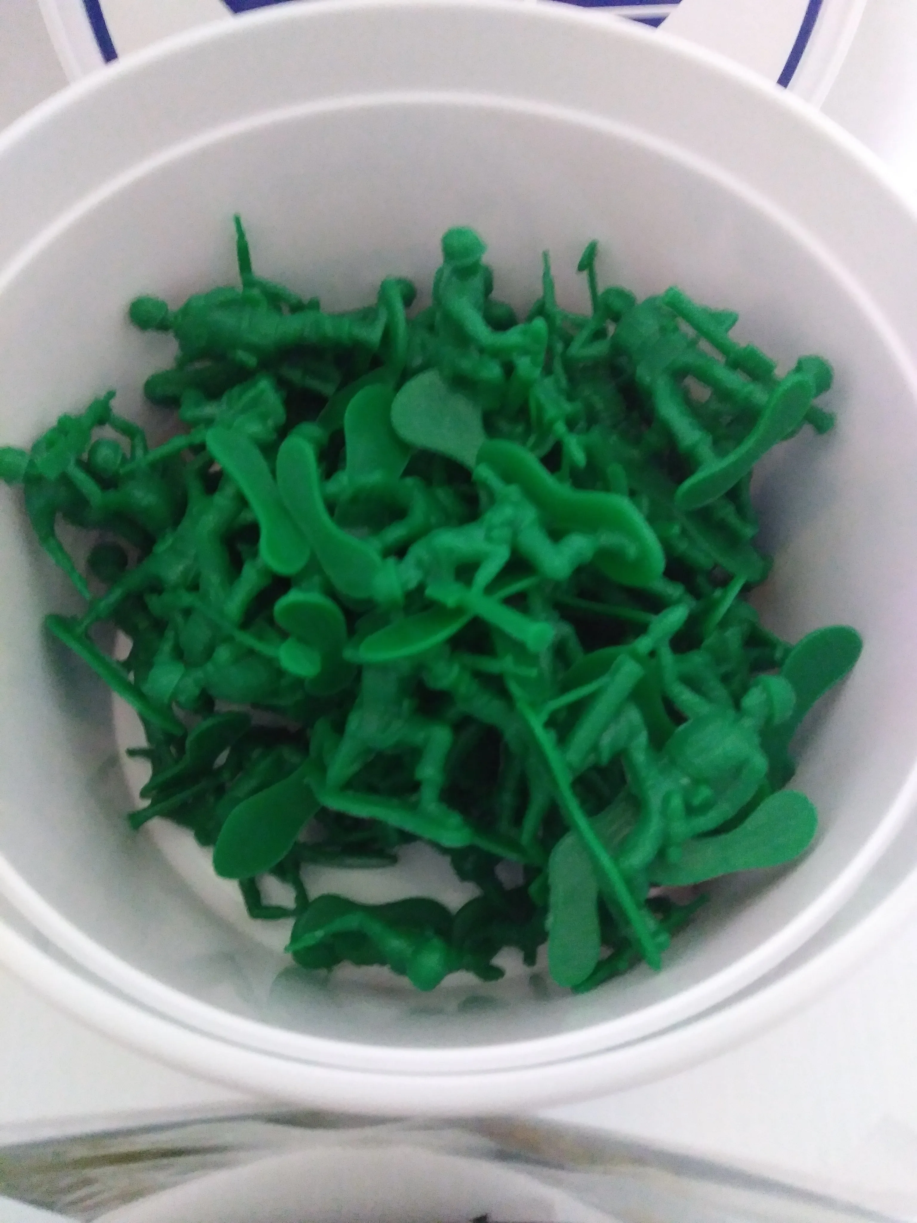 Disney Bucket Of Soldier's With COA