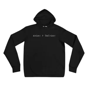 Doing > Talking Soft Hoodie