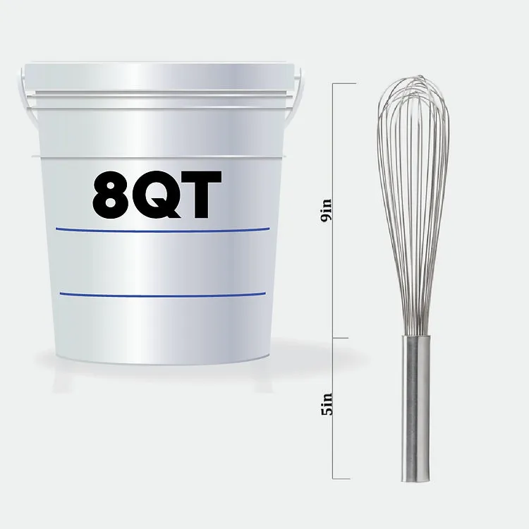 Dole Soft Serve | Slush Mixing Bucket, Lid and Whip - Mixing Bundle