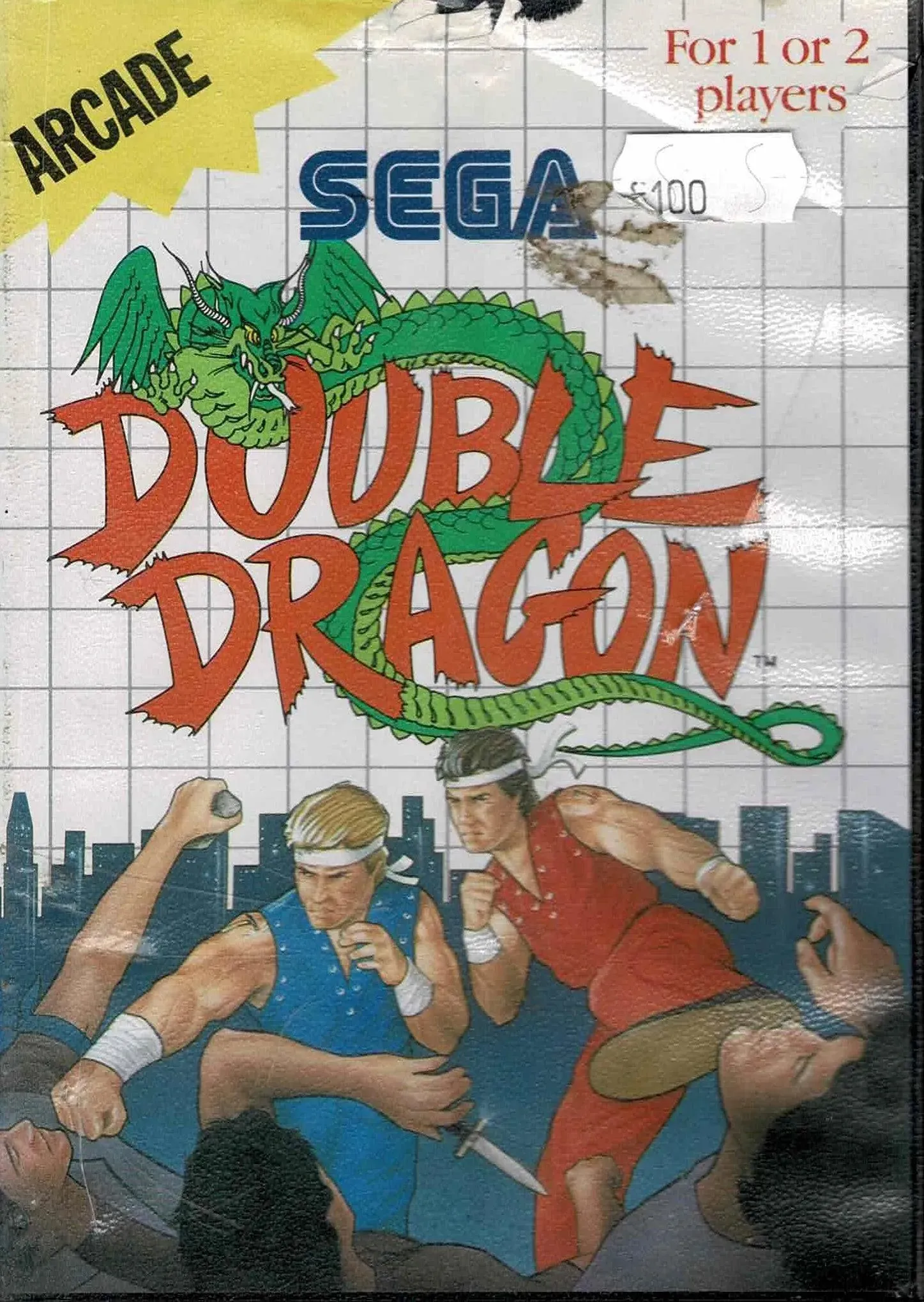 Double Dragon (u. manual og slidt æske)