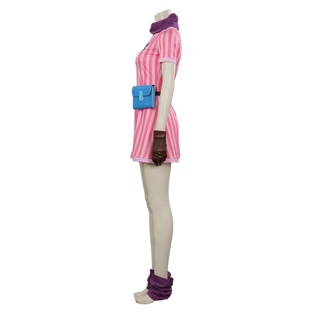 Dragon Ball Z  Bulma Outfits Cosplay Costume Halloween Carnival Suit