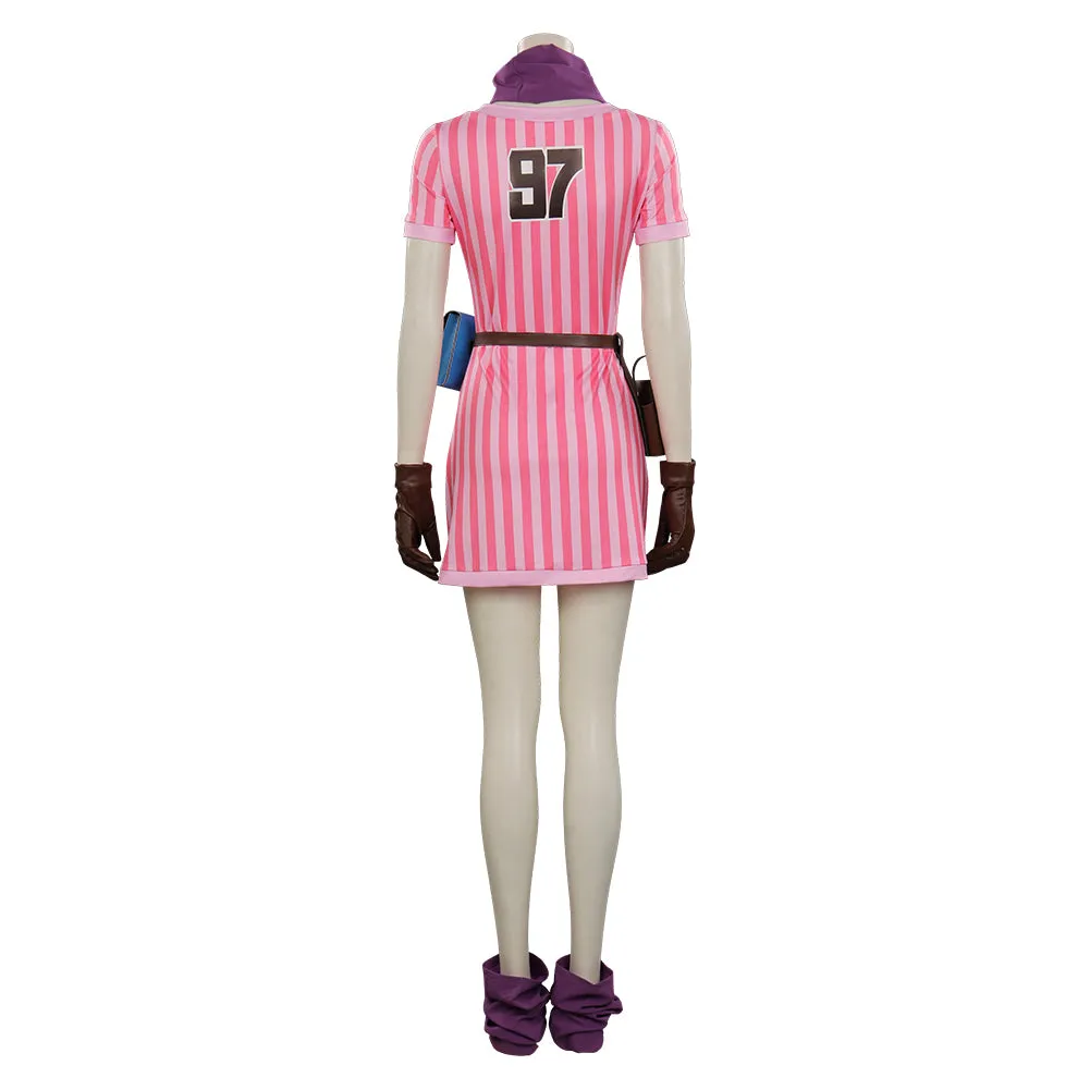 Dragon Ball Z  Bulma Outfits Cosplay Costume Halloween Carnival Suit