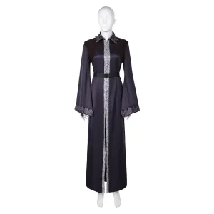 Dragon's Dogma 2 Black Robe Cosplay Costume Outfits Halloween Carnival Suit