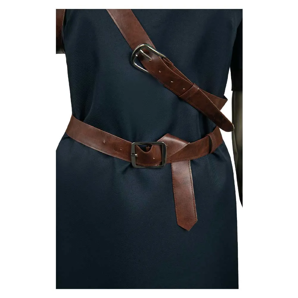 Dragon's Dogma Game Archer Female Black Suit Cosplay Costume Outfits Halloween Carnival Suit