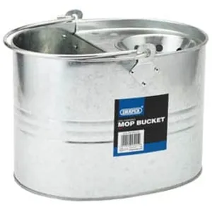 Draper Galvanised Mop Bucket, 9L Dr-53245