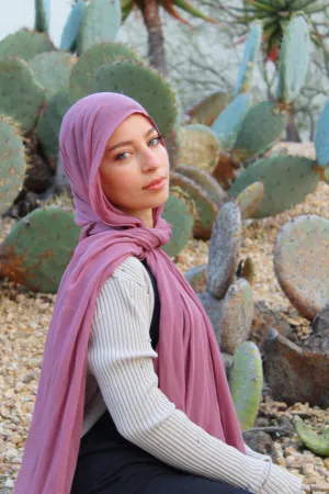 Dusk Mauve Scarf