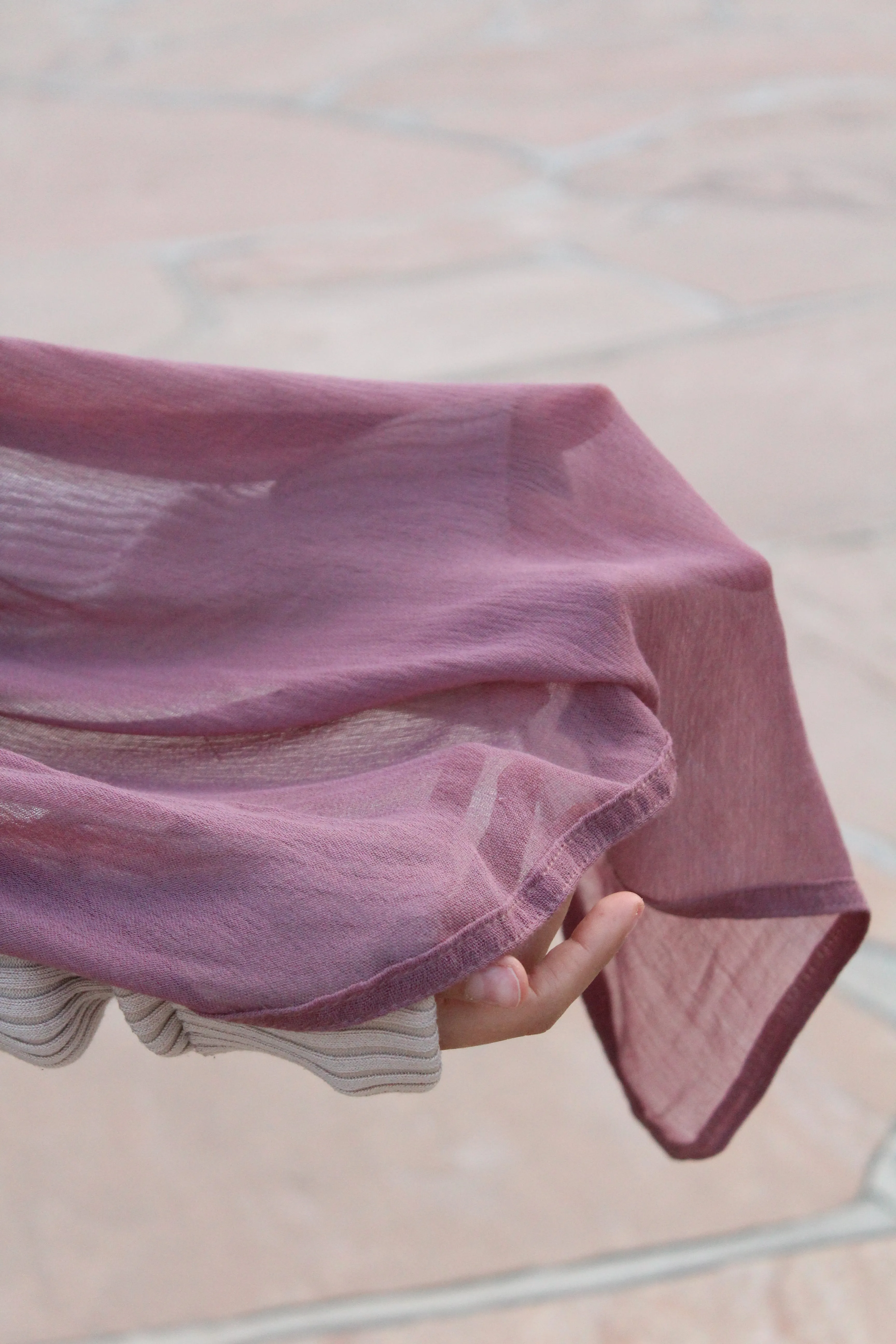 Dusk Mauve Scarf