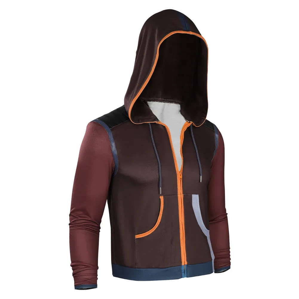 Dying Light 2:Stay Human  Aiden Caldwell Hoodie Jacket Coat Cosplay Costume Halloween Carnival Suit