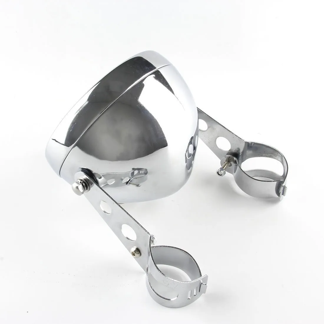Eagle Lights 5 3/4" Meteor Headlight Bucket Housing for Motorcycles with 32MM to 40MM Fork Tubes