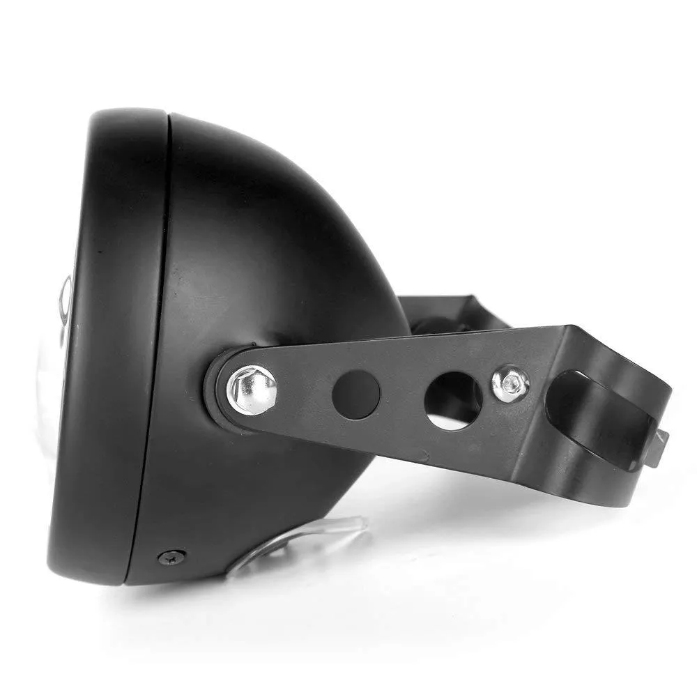 Eagle Lights 5 3/4" Meteor Headlight Bucket Housing for Motorcycles with 32MM to 40MM Fork Tubes