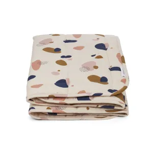 Ebbe Quilted Blanket - Bubbly sandy