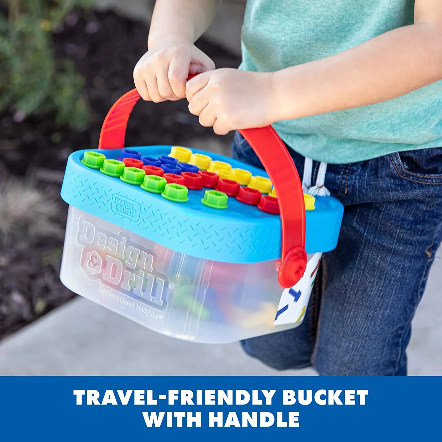 Educational Insights Design & Drill Build-It Bucket
