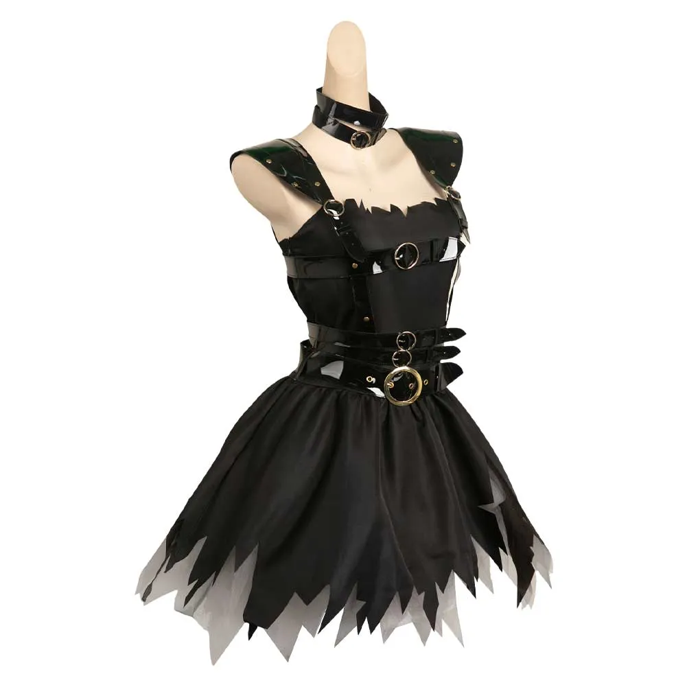 Edward Scissorhands Horror Bishoujo Edward Scissorhands HORROR Movie Cosplay Costume Outfits Halloween Carnival Suit