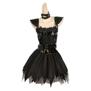 Edward Scissorhands Horror Bishoujo Edward Scissorhands HORROR Movie Cosplay Costume Outfits Halloween Carnival Suit