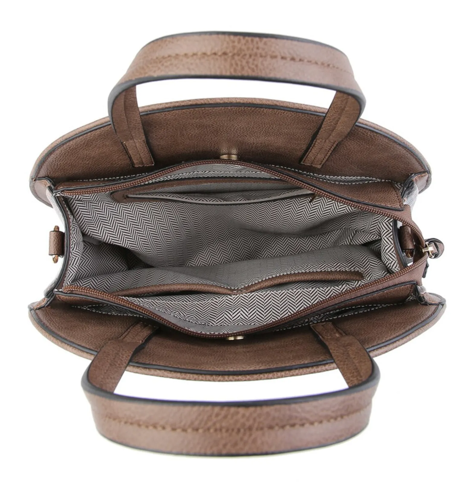 Elliot Round Satchel - Gunmetal