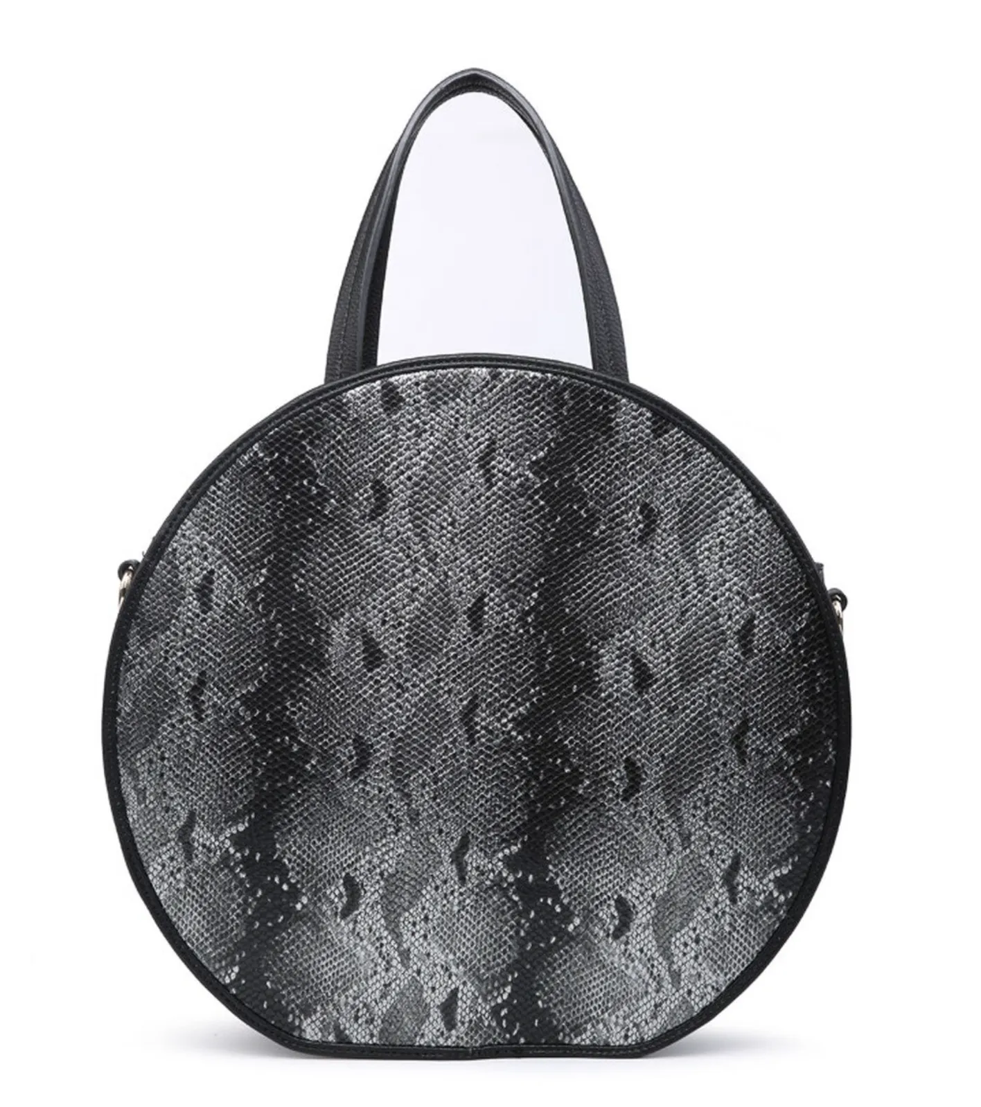 Elliot Round Satchel - Gunmetal