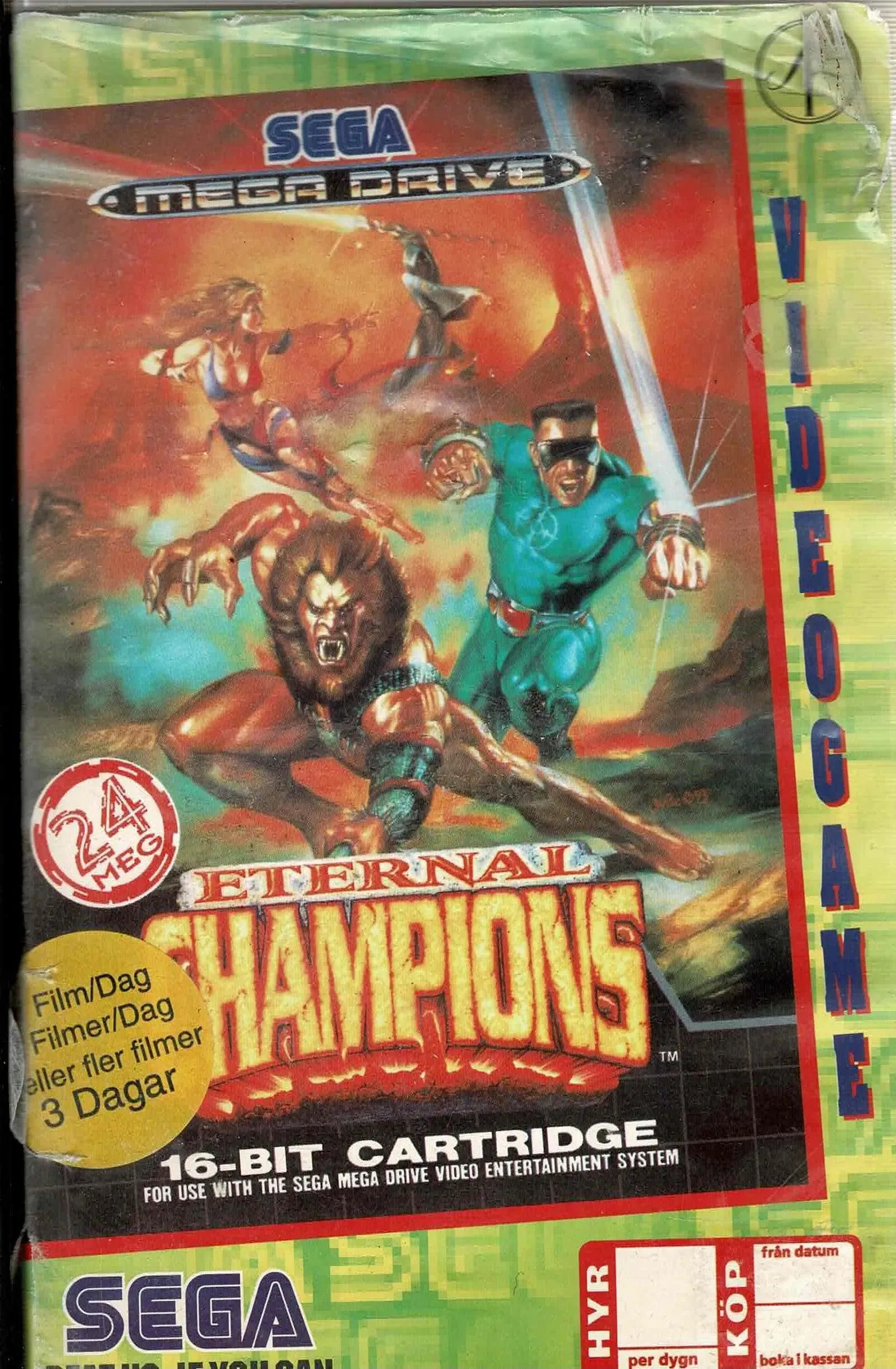 Eternal Champions Udlejningsæske (slidt æske)