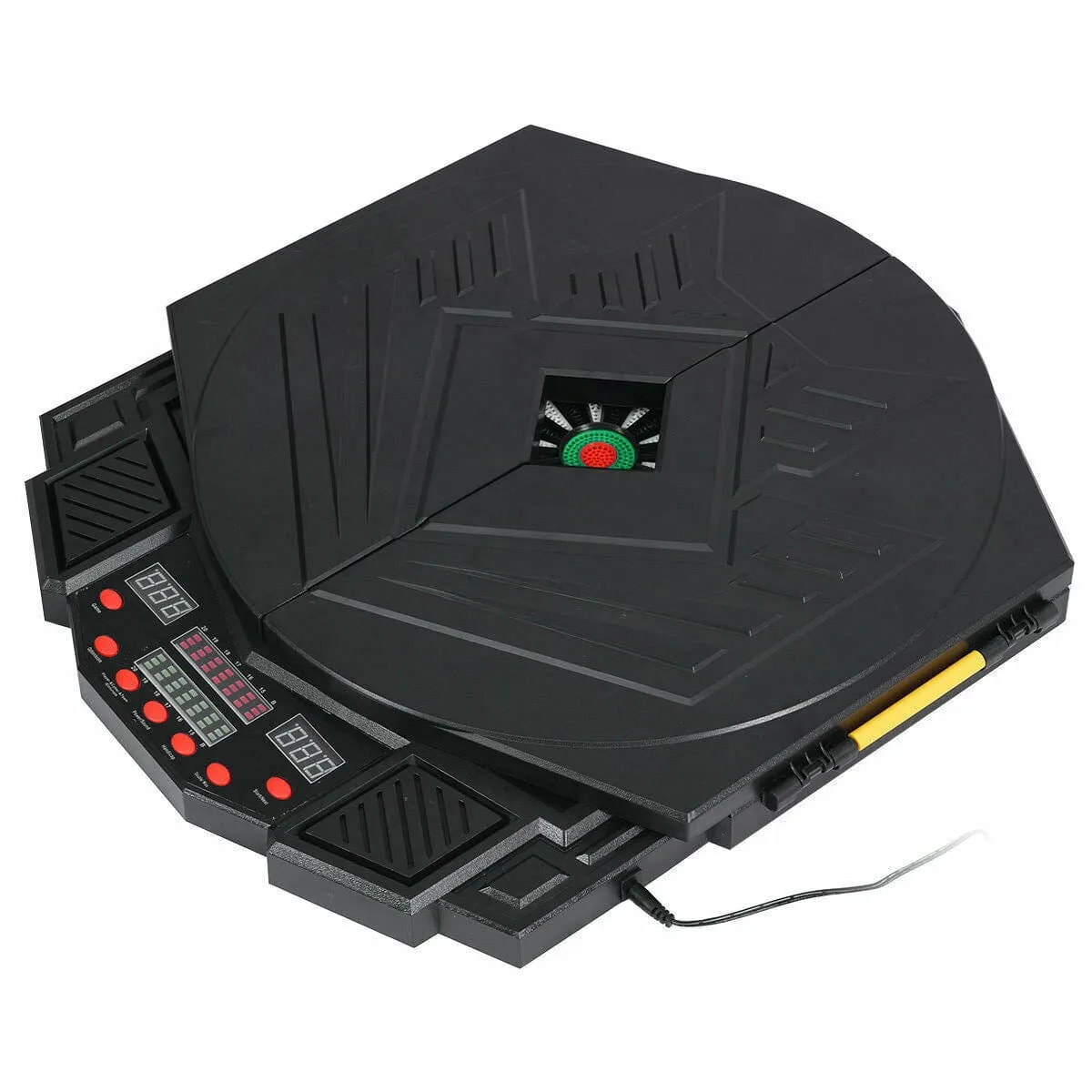 Exclusive Compact Electronic Game Room Dart Board Cabinet Set