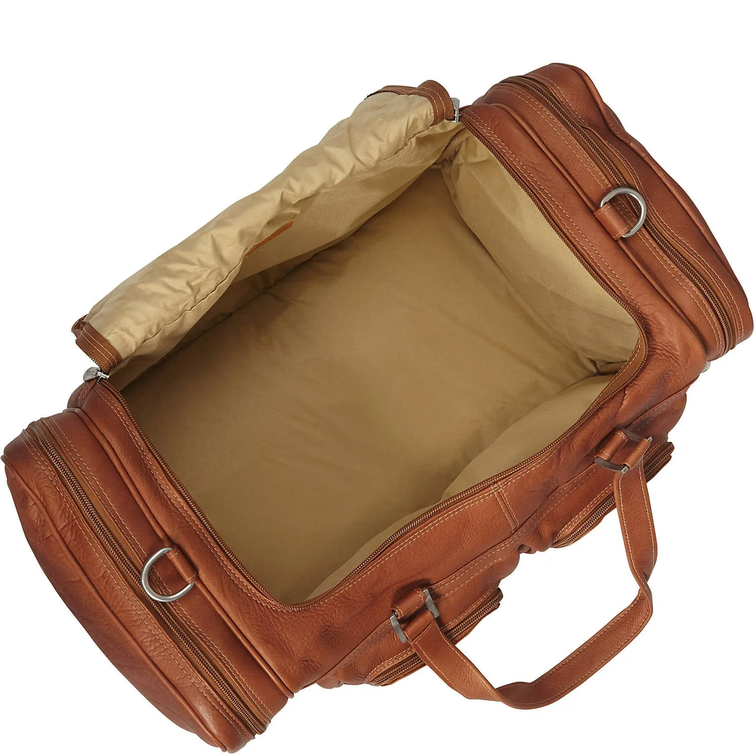 FALSE BOTTOM DUFFEL BAG