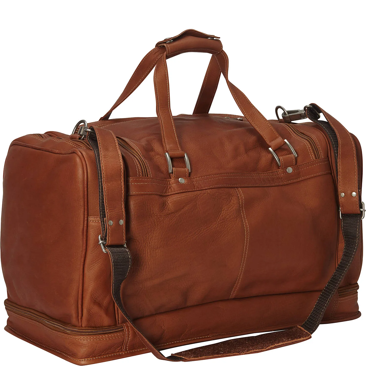 FALSE BOTTOM DUFFEL BAG