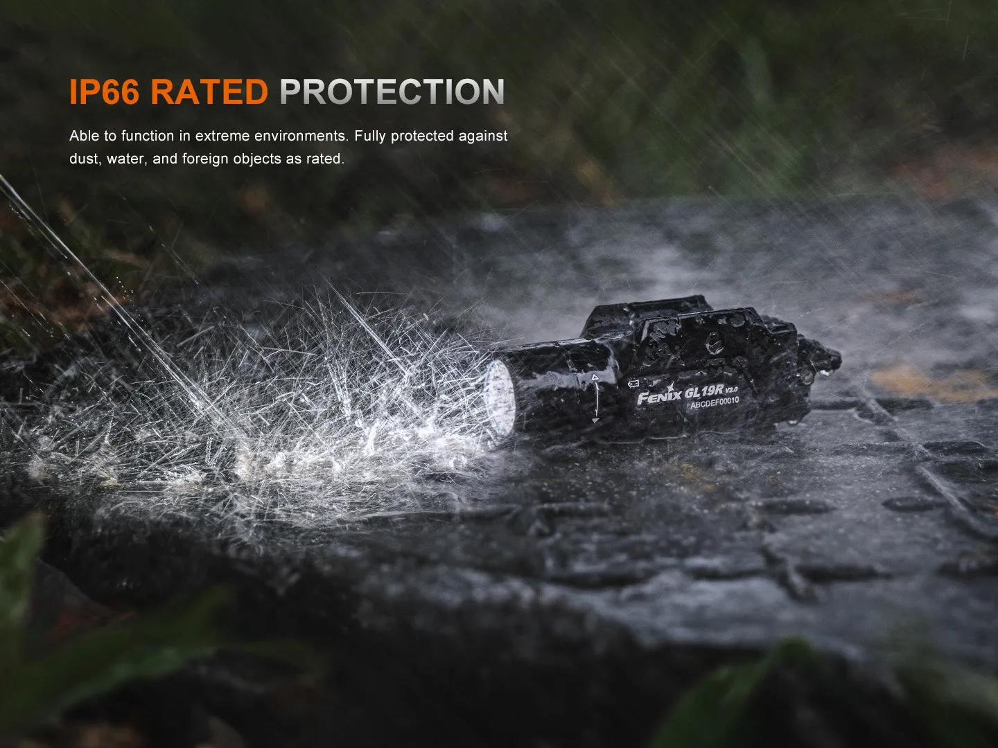 FENIX GL19R V2.0 RECHARGEABLE TAC LIGHT