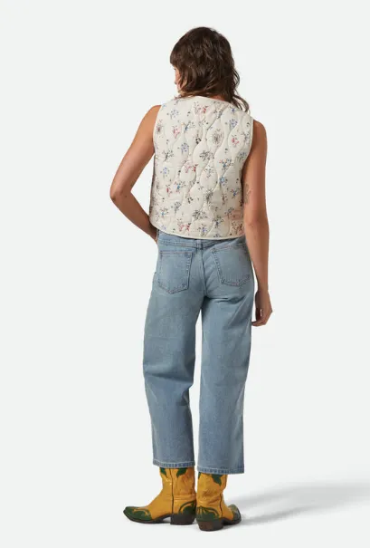 Field Floral Quilted Vest