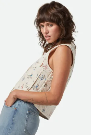 Field Floral Quilted Vest