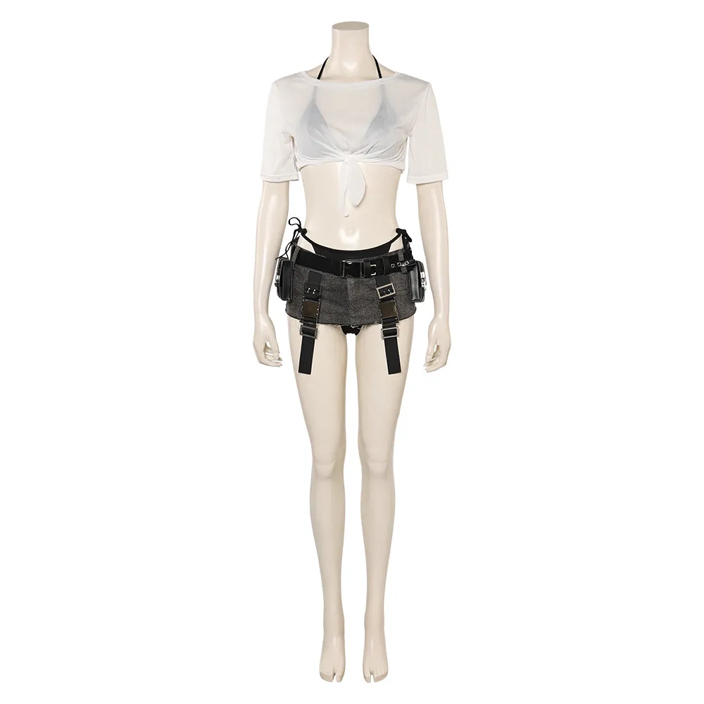 Final Fantasy Tifa Lockhart Cosplay Costume  Outfits Halloween Carnival Suit