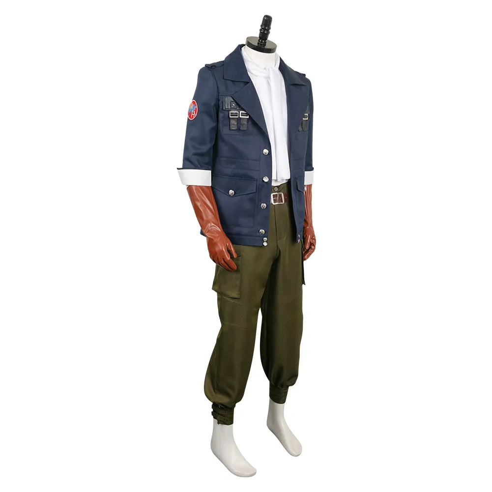 Final Fantasy VII Cid Highwind Cosplay Costume Outfits Halloween Carnival Suit