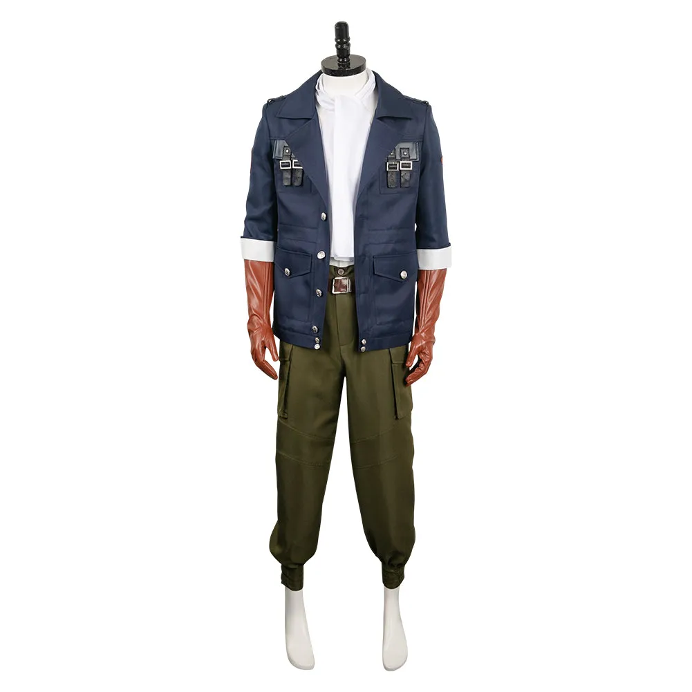 Final Fantasy VII Cid Highwind Cosplay Costume Outfits Halloween Carnival Suit