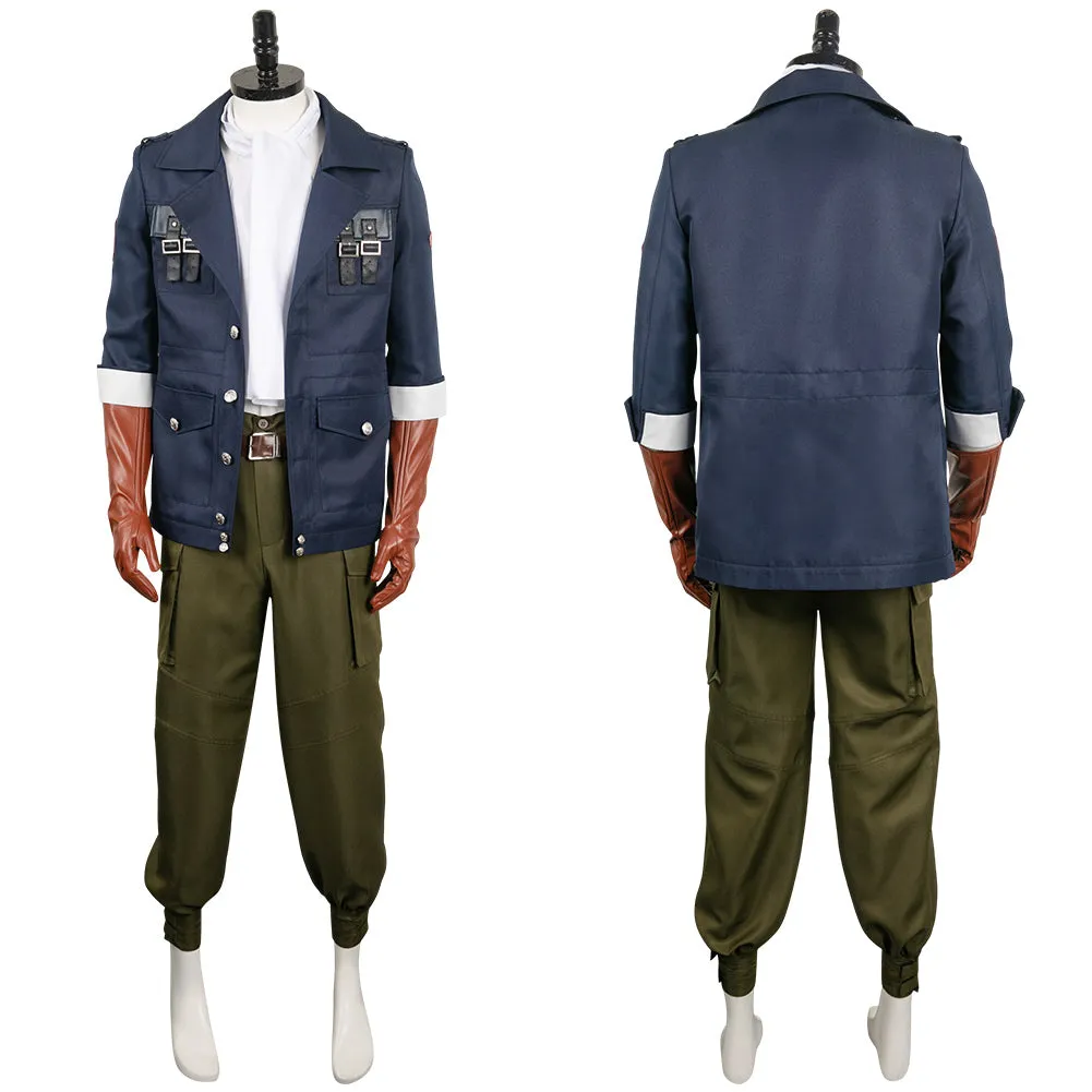 Final Fantasy VII Cid Highwind Cosplay Costume Outfits Halloween Carnival Suit