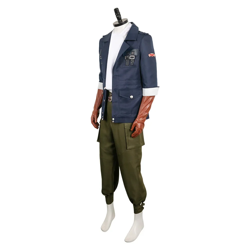 Final Fantasy VII Cid Highwind Cosplay Costume Outfits Halloween Carnival Suit
