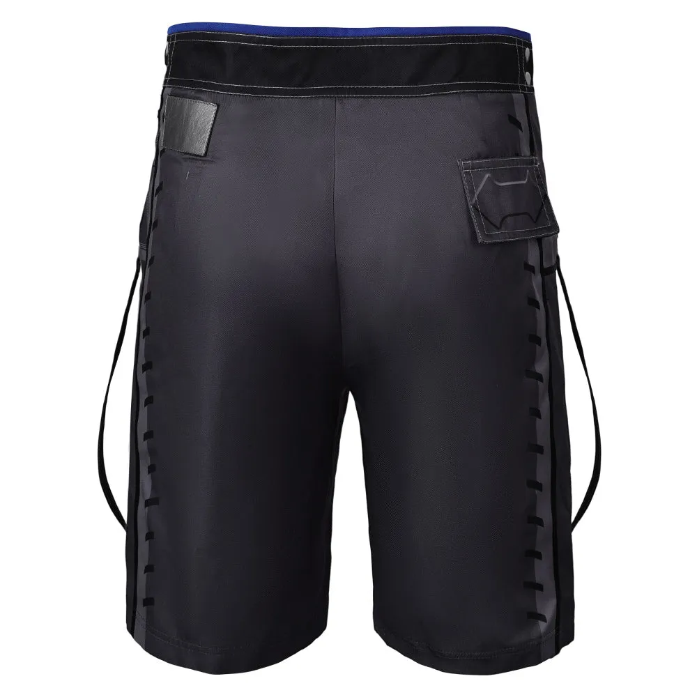 Final Fantasy VII Cloud Strife Black Shorts Pants Cosplay Costume Outfits Halloween Carnival Suit